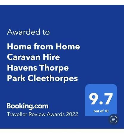 Home From Home Caravan Hire, Haven'S Thorpe Park, Cleethorpes Extérieur photo